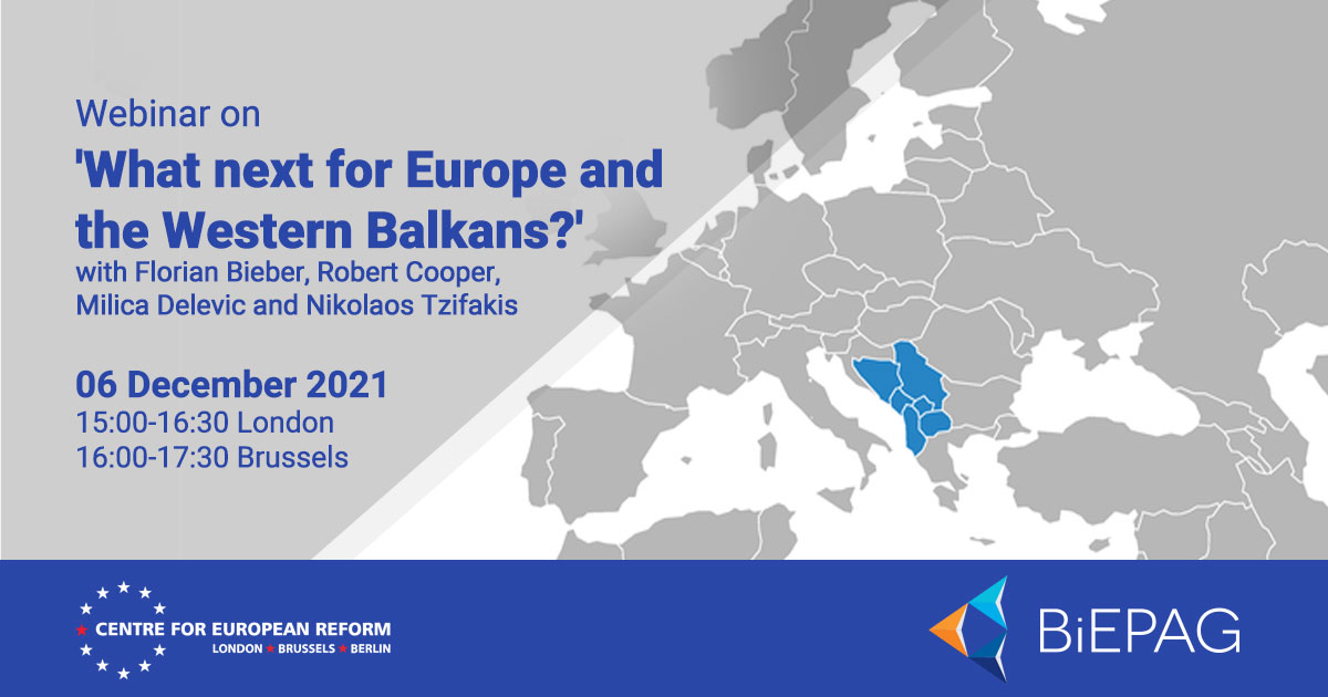 Upcoming Event: What next for Europe and the Western Balkans?