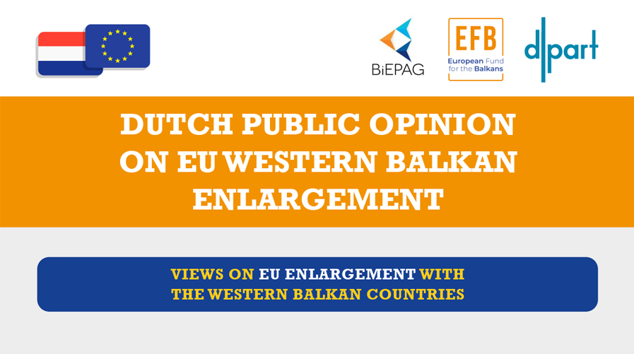 Dutch public opinion on EU Western Balkans enlargement