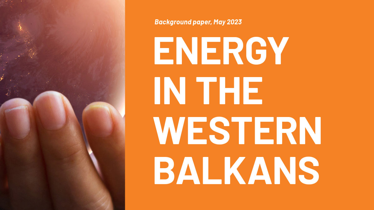 Presentation of the background paper “Energy in the Western Balkans” at EPC in Brussels