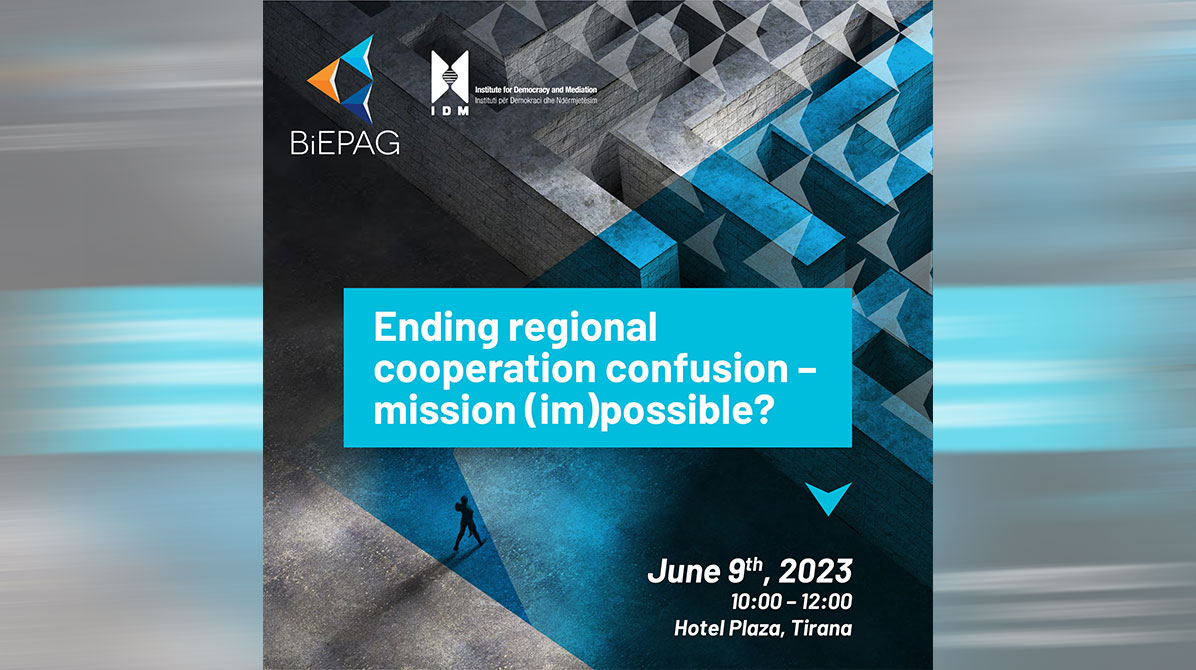 Upcoming event: Ending the Regional Cooperation Confusion – Mission (Im)possible?, Tirana, June 9th