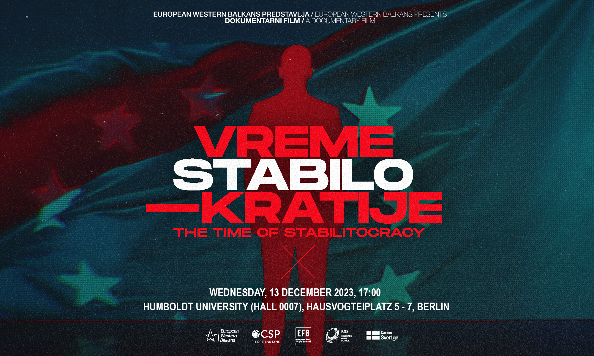 Screening of the documentary The Time of Stabilitocracy in Berlin, December 13
